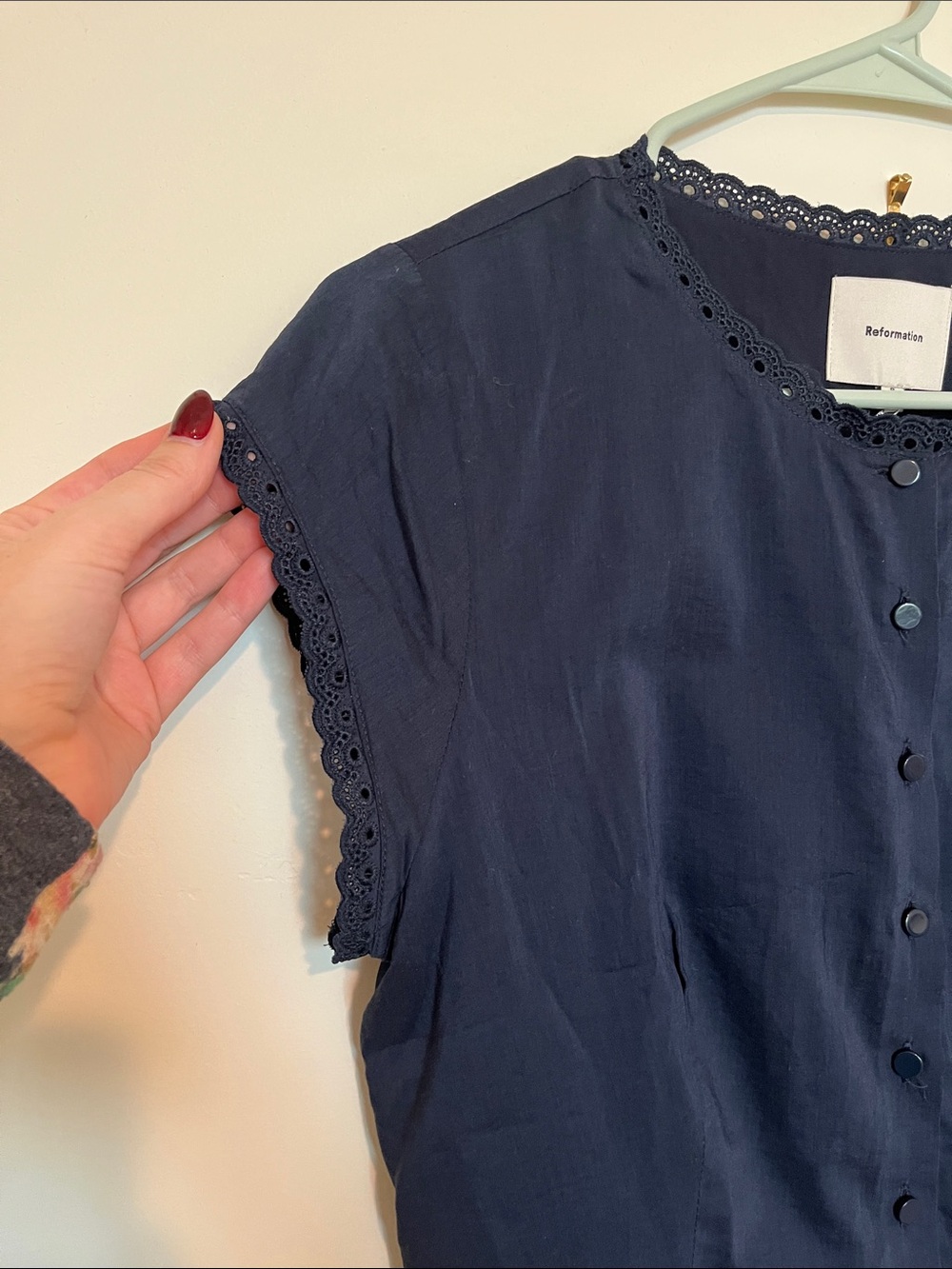 Reformation Valetta Two Piece - Navy - Picture 6 of 16